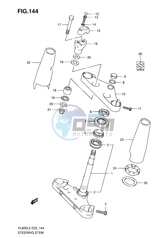 STEERING STEM