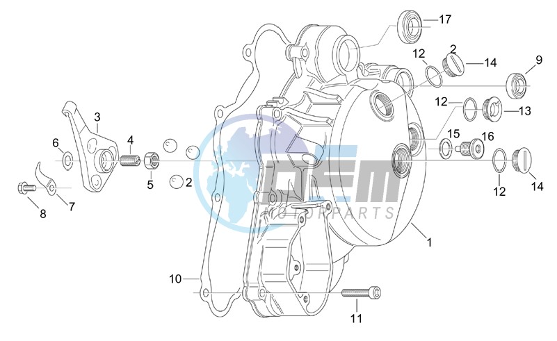 Clutch cover