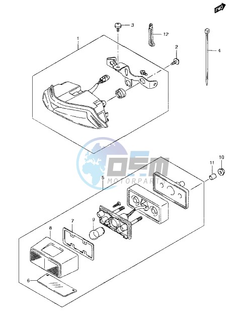 REAR COMBINATION LAMP