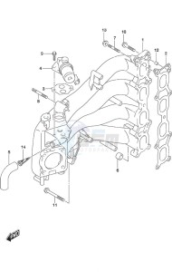 DF 115A drawing Intake Manifold