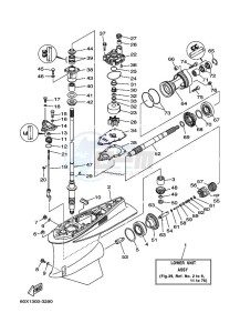 Z250FETOL drawing LOWER-CASING-x-DRIVE-1