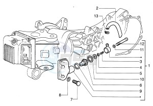 Hexagon 125 LX4 drawing Oil breather valve