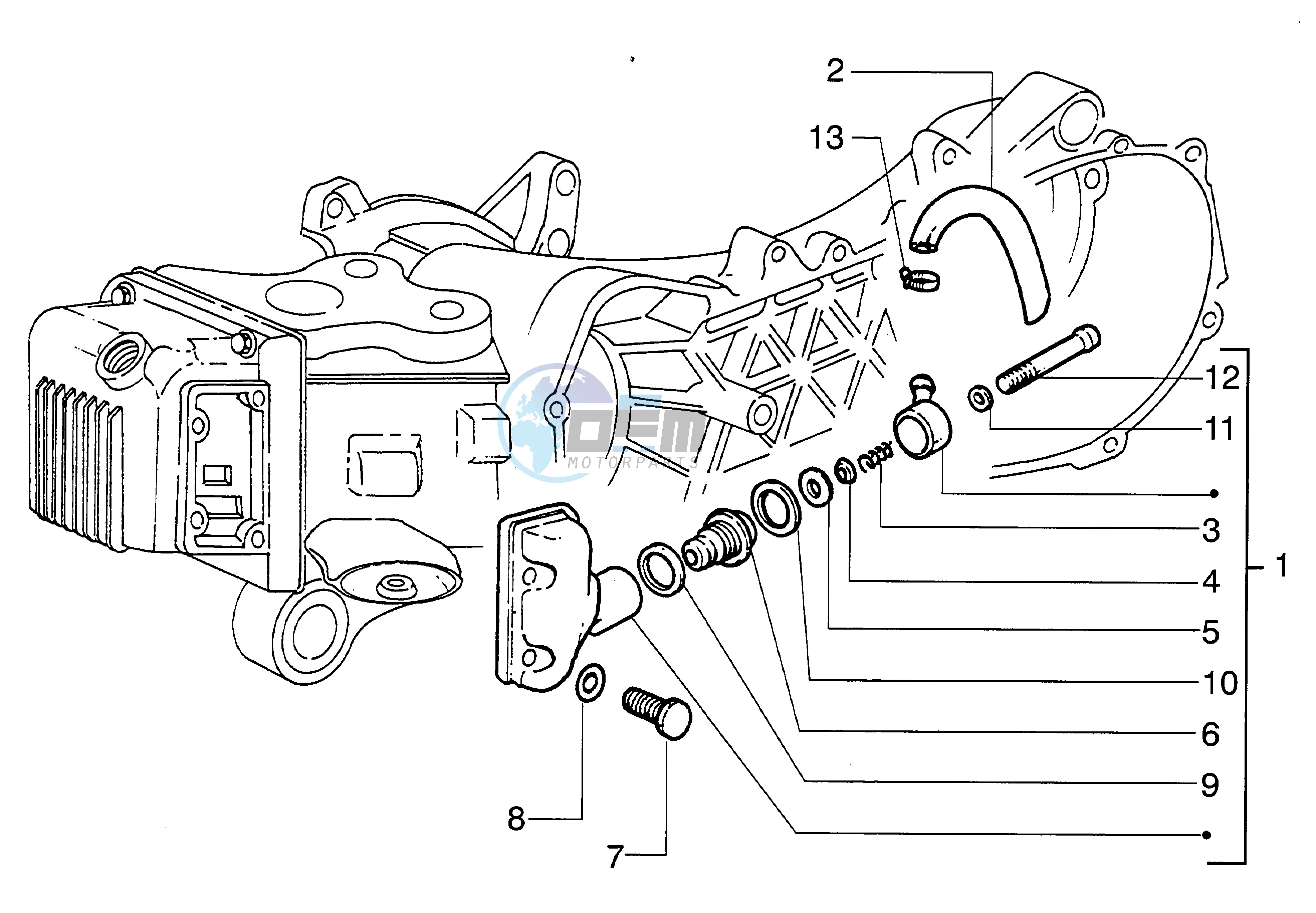 Oil breather valve