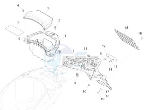 LIBERTY 50 (EMEA) drawing Rear cover - Splash guard