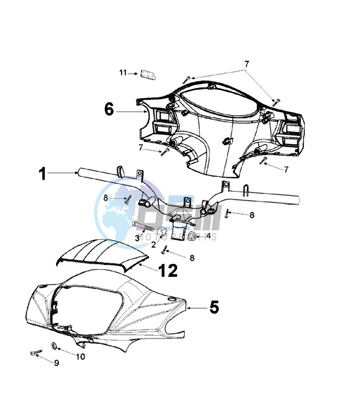 HANDLEBAR ROD