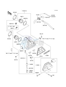 EN 500 C [VULCAN 500 LTD] (C6F-C9F) C7F drawing AIR CLEANER