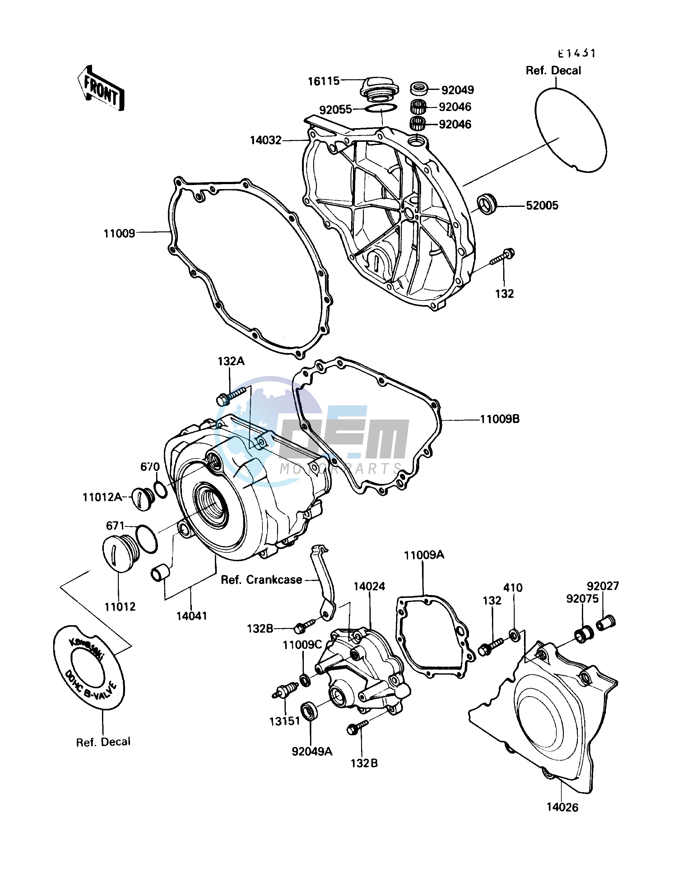 ENGINE COVER-- S- -