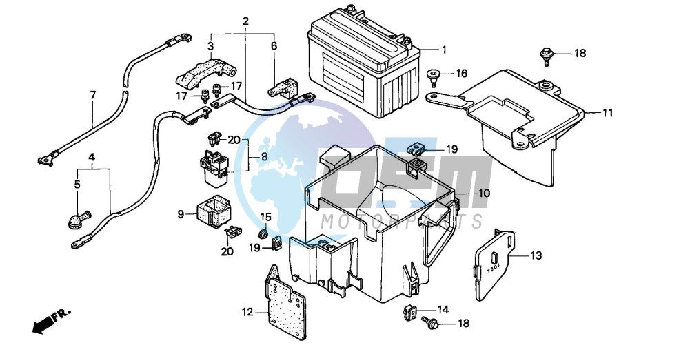 BATTERY/BATTERY BOX