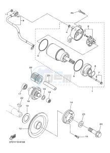 XVS1300CU XVS1300 CUSTOM XVS1300 CUSTOM (2SS4) drawing STARTER