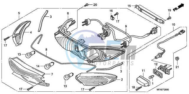 REAR COMBINATION LIGHT