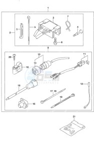 DF 9.9A drawing Electrical w/Manual Starter