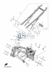 NIKEN GT MXT850D (B5B1) drawing FRAME