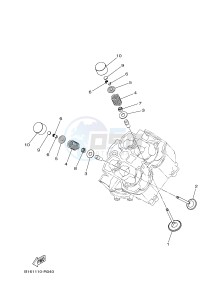 YFM700FWA YFM70GDHG GRIZZLY 700 (B305) drawing VALVE