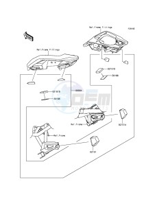 VERSYS_650 KLE650EFF XX (EU ME A(FRICA) drawing Accessory(Bag Fitting Kit)