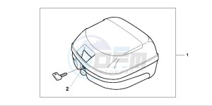 FES250 FORESIGHT drawing TOP BOX 26L