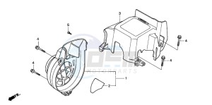 SJ50 BALI drawing FAN COVER/SHROUD