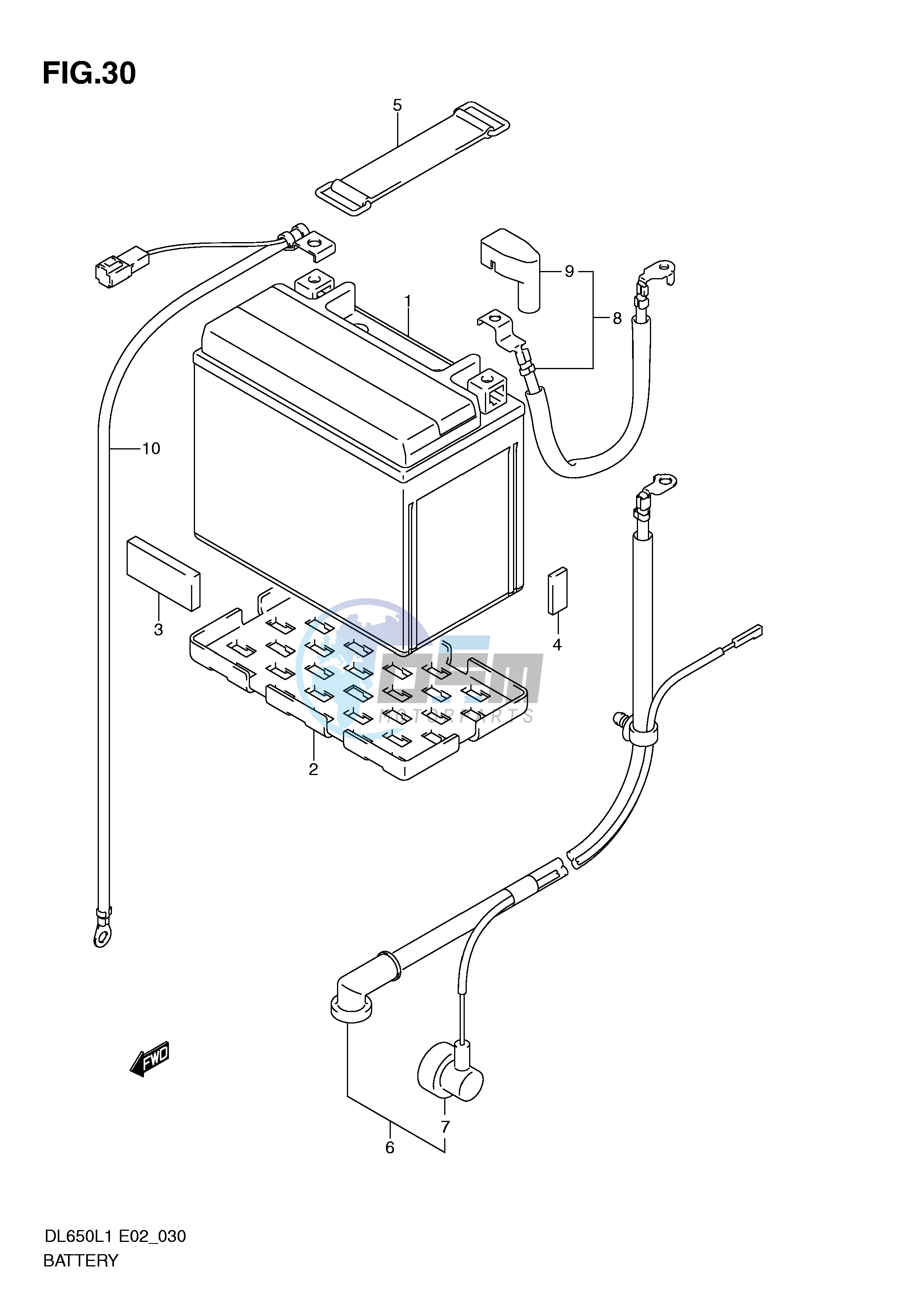 BATTERY (DL650AL1 E2)