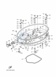 FL200FETX drawing BOTTOM-COVER-1