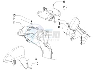 NRG 50 power DD H2O (CH) Switserland drawing Wheel housing - Mudguard