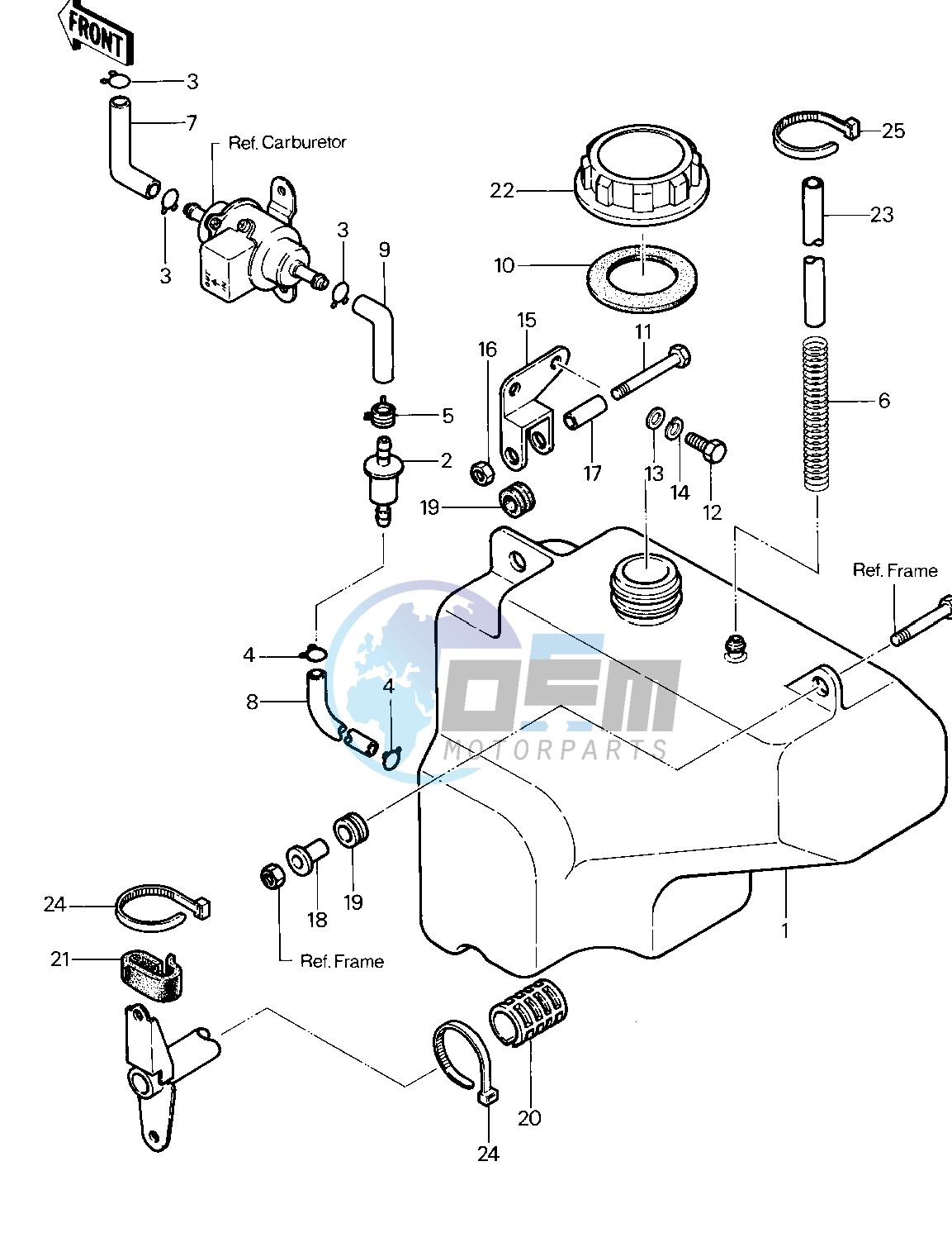 FUEL TANK -- 83 KLT200-A4_A4A- -