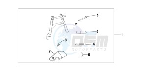 CBF1000T drawing MAIN STAND