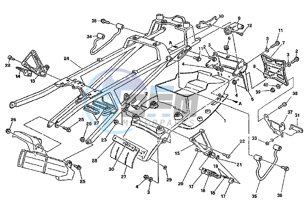 REAR FRAME