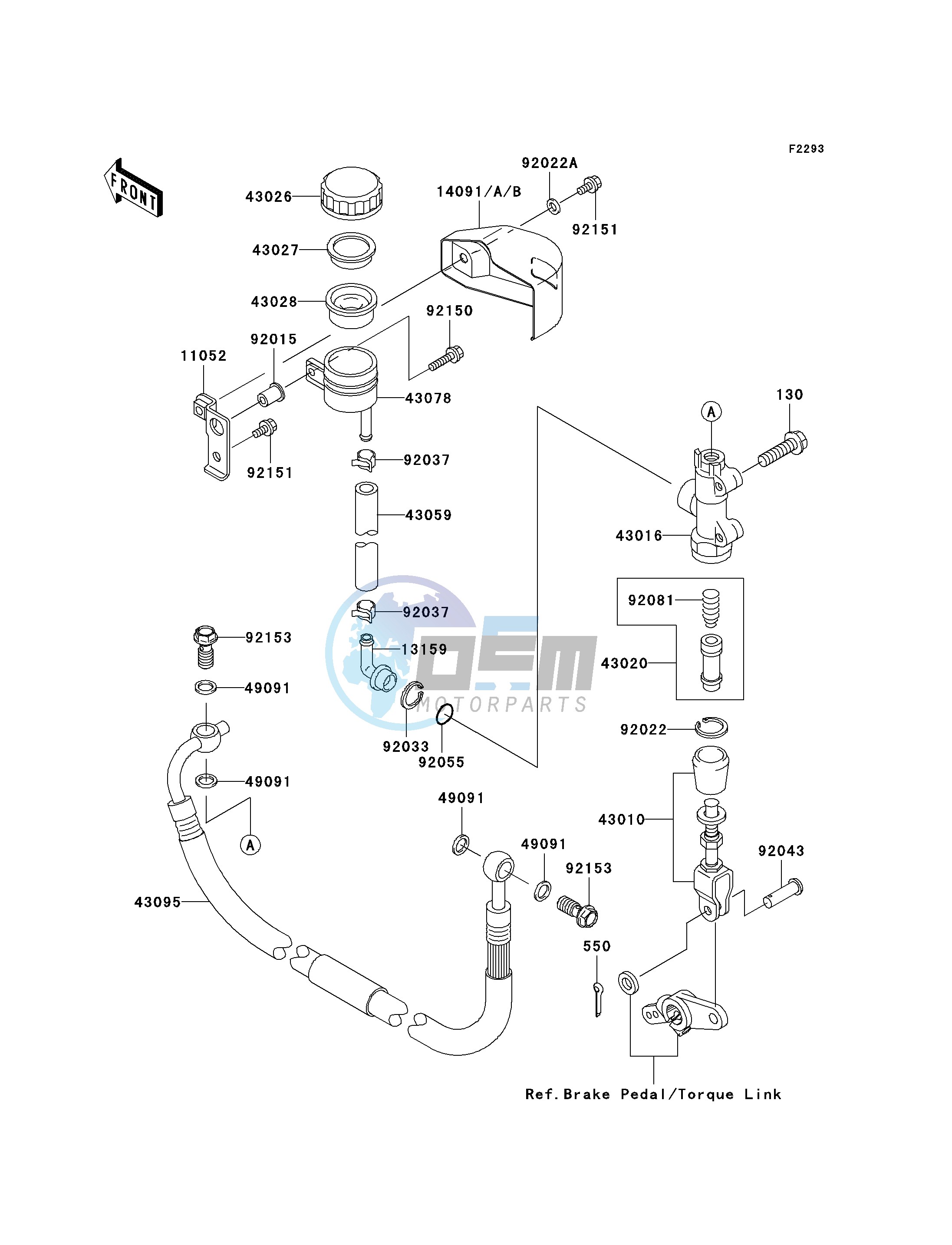 REAR MASTER CYLINDER