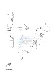 NS50F NITRO 4 (1GB2) drawing HANDLE SWITCH & LEVER