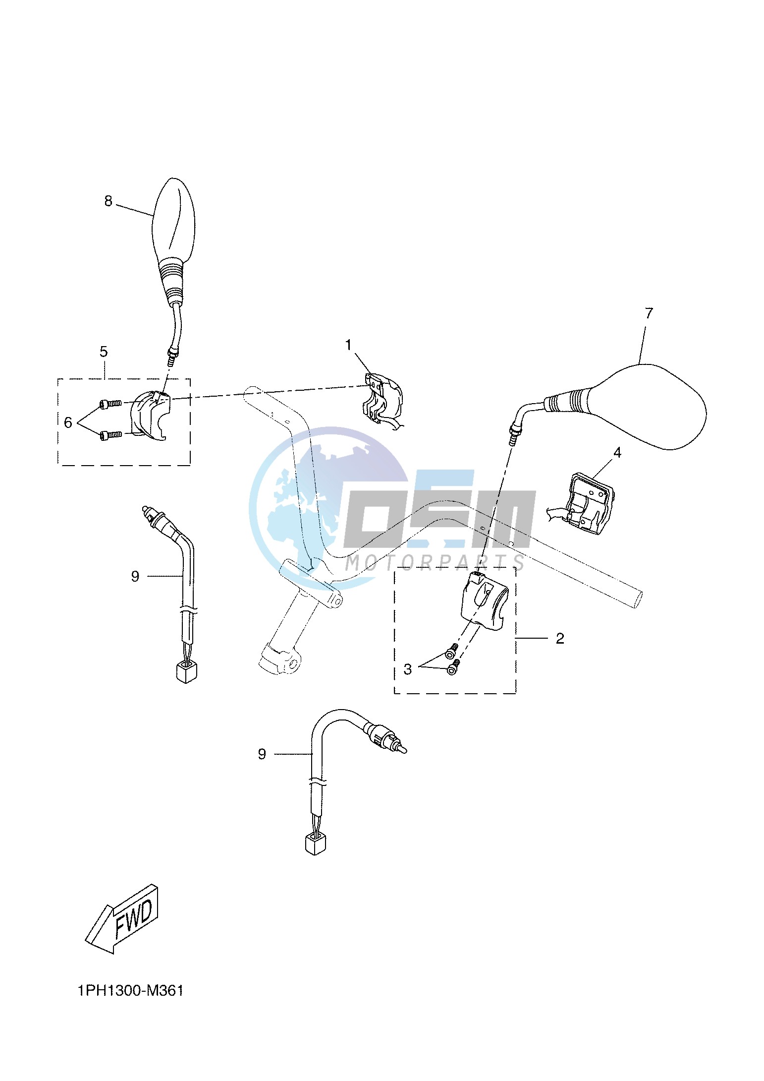 HANDLE SWITCH & LEVER