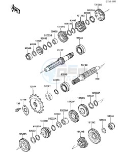 EX 500 A [EX500] (A1-A3) [EX500] drawing TRANSMISSION