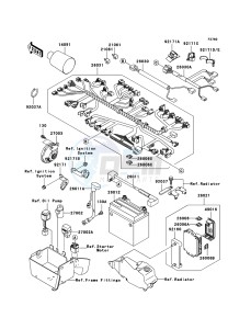 VN1600 MEAN STREAK VN1600B6F GB XX (EU ME A(FRICA) drawing Chassis Electrical Equipment