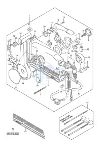 DF 40 drawing Opt: Remote Control