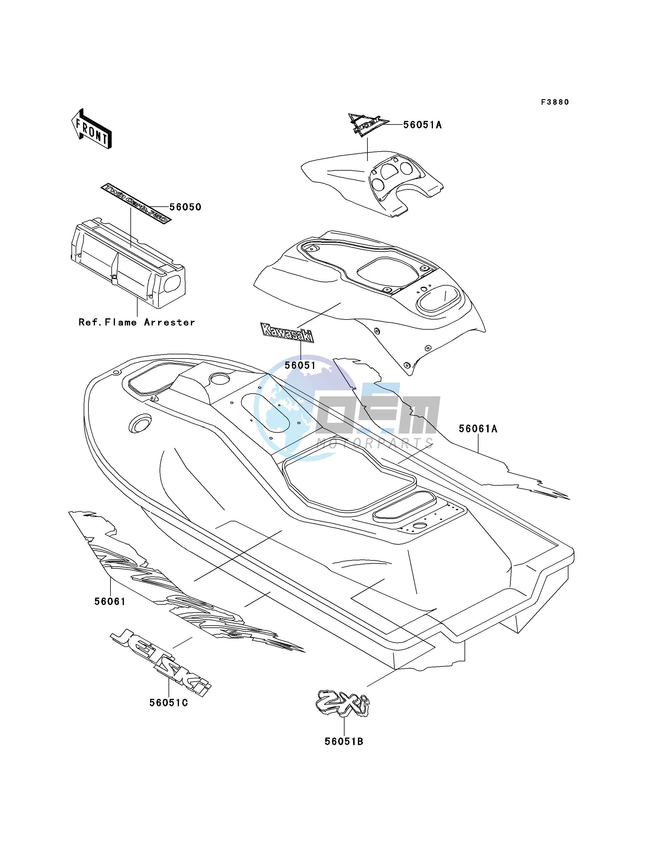 DECALS-- JH750-C1- -