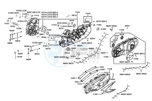 XCITING 400 drawing Crank Case