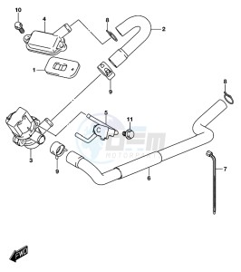 GSX-S125 drawing 2ND AIR