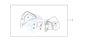 CBF1000A9 Europe Direct - (ED) drawing KNUCKLE VISOR