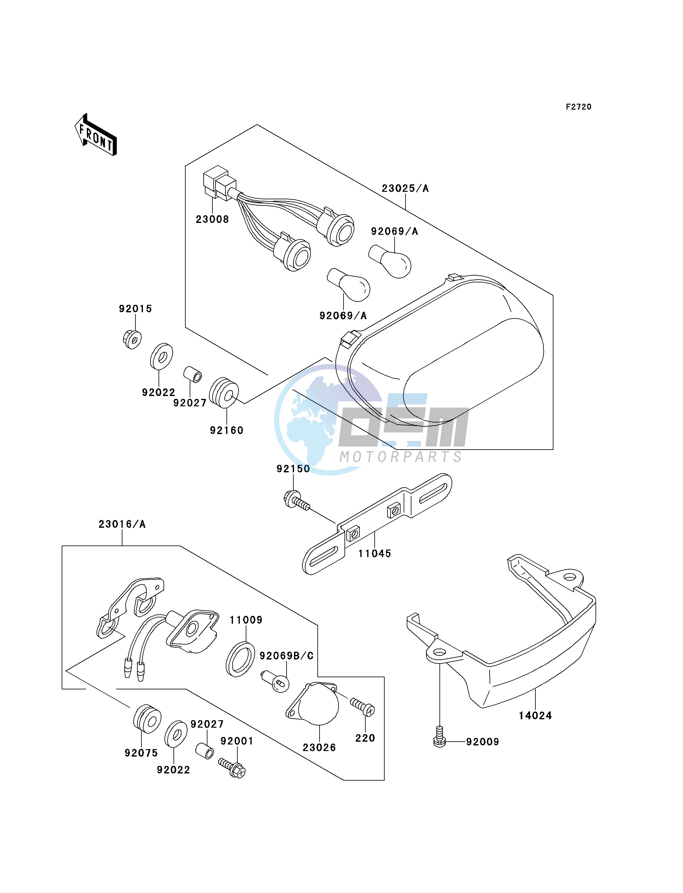 TAILLIGHT-- S- -