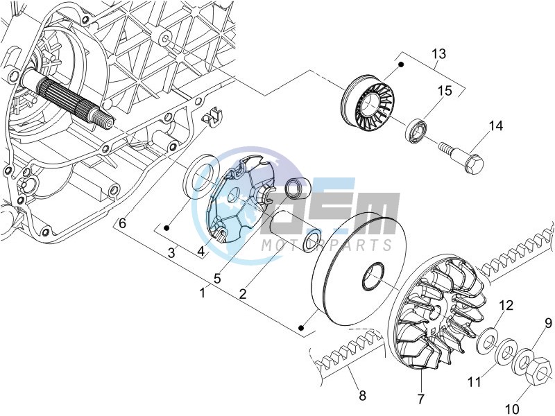 Driving pulley