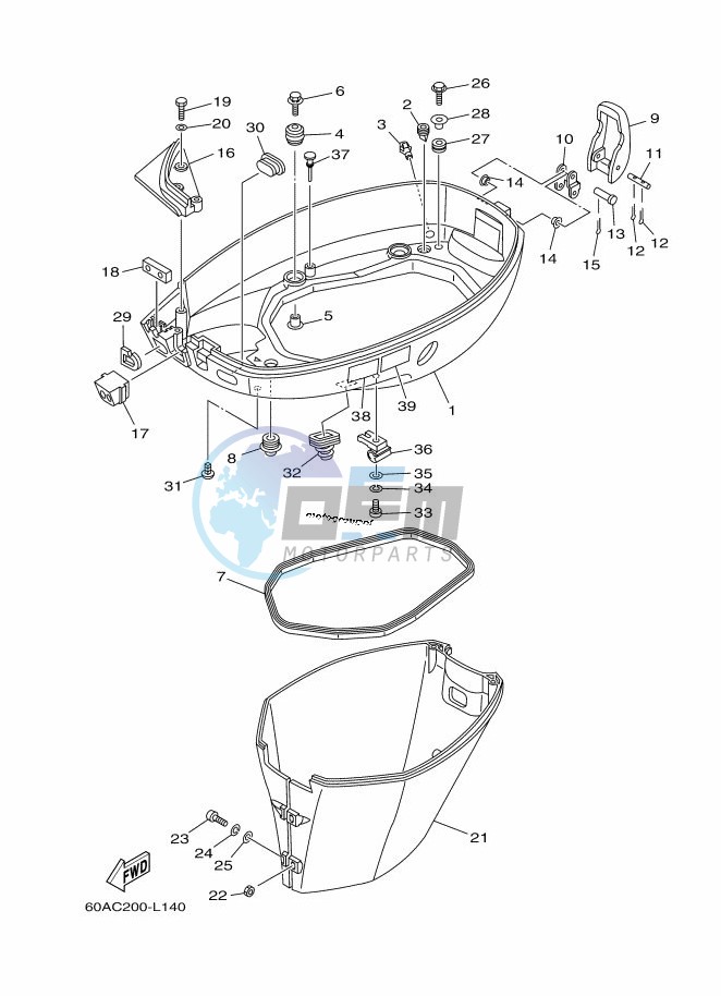 BOTTOM-COWLING