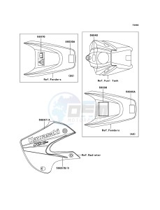 KX65 KX65A6F EU drawing Labels