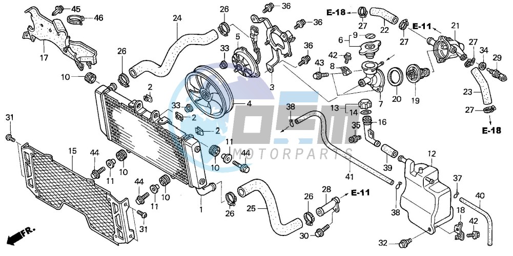 RADIATOR (CB1300/F/F1/S)