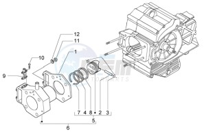 Beverly 500 (USA) USA drawing Cylinder-piston-wrist pin assy