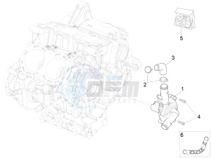 RSV4 1100 RACING FACTORY E4 ABS (NAFTA) drawing Water pump