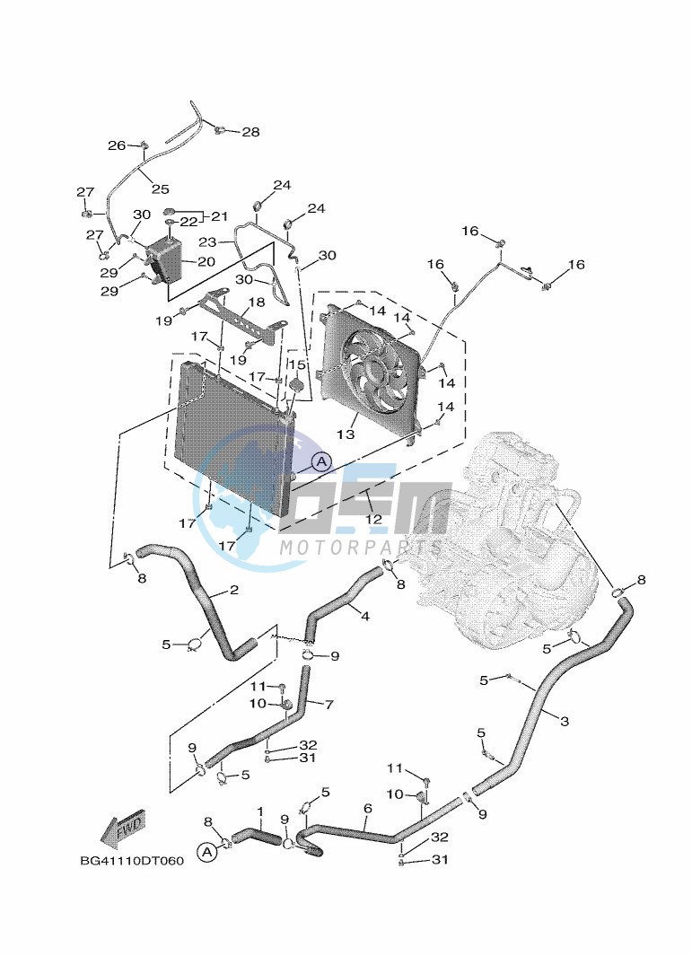 RADIATOR & HOSE