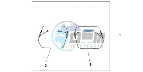 PANNIER INNER BAG SET