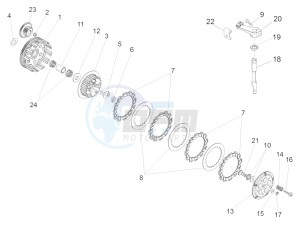 Off Road SX_50 (CH, EU, UK) drawing Clutch