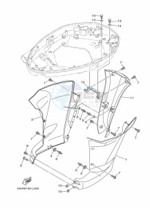 F350AETU drawing BOTTOM-COVER-3