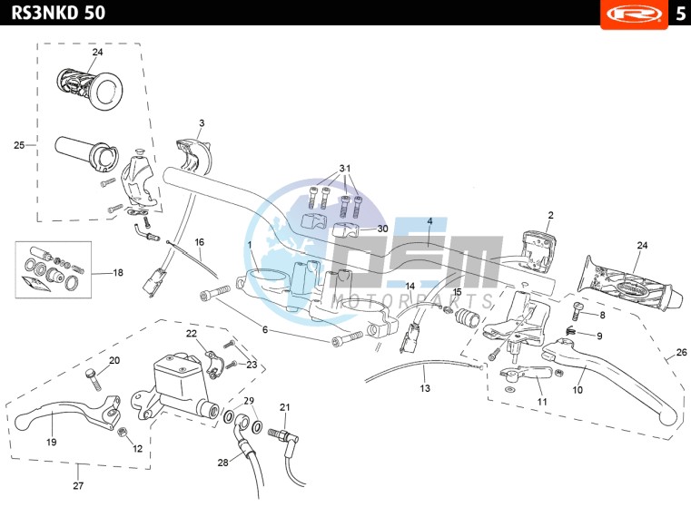 HANDLEBAR - CONTROLS