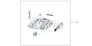 NSS250 drawing REAR BASE CARRIER