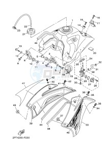 TT-R125 TT-R125LW (2CP6) drawing FUEL TANK